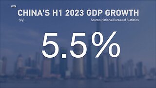 China economy second quarter GDP grew by 5.5%