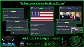 "CRACKING THE Q-CODE" - 'Information Comes In Many Forms'