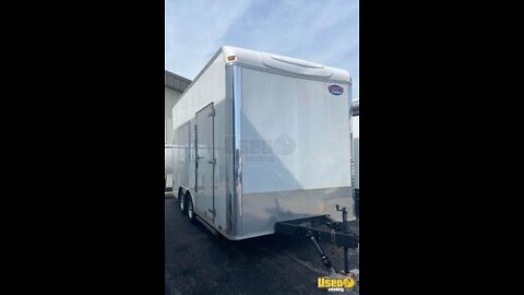 2016 United UXT 8.5' x 16' Food Concession Vending Trailer with Bathroom for Sale in Illinois