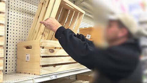 The secret reason handy husbands are buying up Michael’s crates