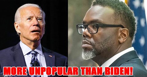 WOKE Chicago Mayor Brandon Johnson marks 1 year in office with HORRIBLY LOW JOB APPROVAL RATING!