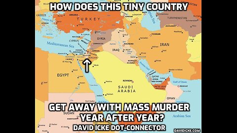 How Does This Tiny Country Get Away With Mass Murder Year After Year? - David icke Dot-Connector