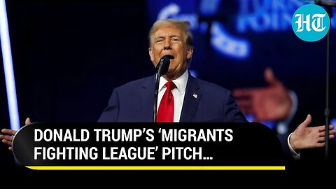 Trump Floats UFC-Style ‘Migrants Fighting League’; Attacks Biden Over Border Crisis | U.S. Elections