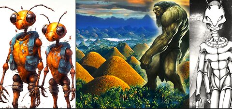 WHERE GIANTS & ANT PEOPLE (ANU-NAKI) ROAMED WITH HUMANS