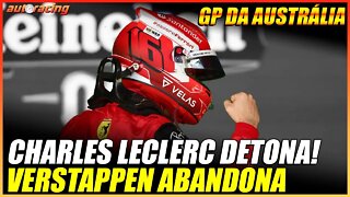 DOMÍNIO ABSOLUTO DE CHARLES LECLERC NA CORRIDA DO GP DA AUSTRÁLIA MELBOURNE | F1 2022