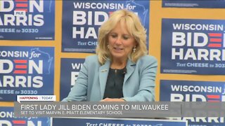 First Lady Jill Biden to travel to Milwaukee Wednesday