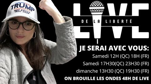 NANA L'INFORMATION AUTREMENT : AUJOURD'HUI ET DEMAIN - LIVE DE LA LIBERTÉ ON BROUILLE LES ONDES 48H