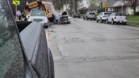 2nd teen charged in connection to stolen vehicle crash into bus