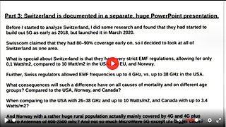 Part 3 - All-Cause Excess Mortality in Switzerland & 5G EMF Radiation MUST WATCH!!!!