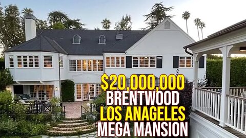 Exploring $20,000,000 Classic LA Mega Mansion