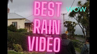 Rain video for sleeping