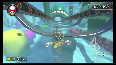 Mario Kart 8 Deluxe DLC Wave 5 Time Trials - Wii Koopa Cape (150cc) - 2:09.312