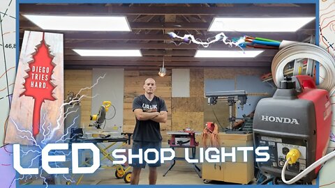 STEP BY STEP: Installing LED Garage Lights