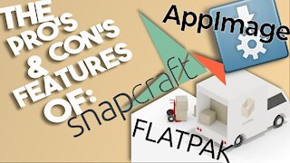 Appimages, Flatpaks, and Snap Packages: The Pro's, Con's, & Features