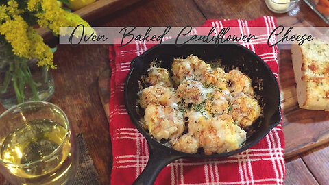 OVEN BAKED CAULIFLOWER CHEESE | Simple And Easy, But Surprisingly Delicious!