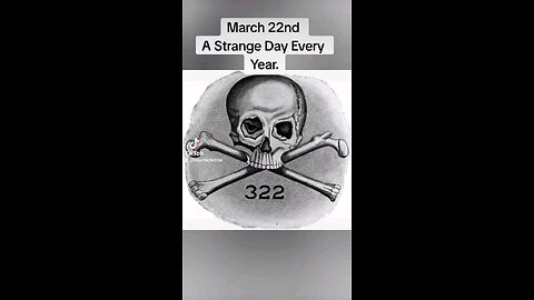 March 22nd A Strange Day Every Year