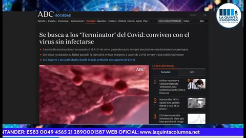 La Quinta Columna - Programa 228 - test de antígenos COVID 19 dan positivo al agua de grifo