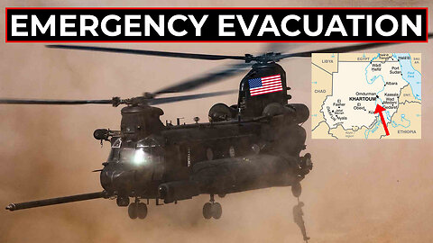 United States Special Forces Evacuate The U.S Embassy In Khartoum Sudan
