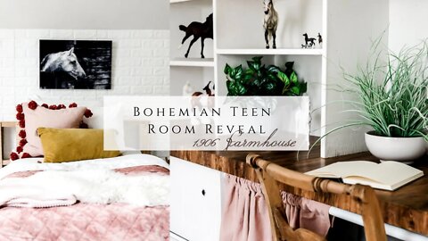 Bohemian Teen Bedroom Reveal