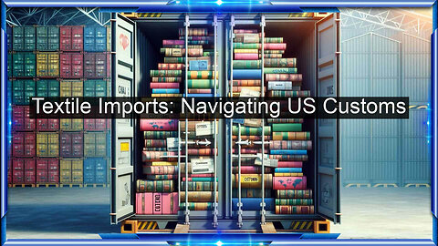 Import Compliance: Customs Procedures for Textile Imports from India
