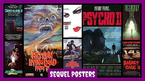 Horror Movie Sequel Posters [The Horror Section]