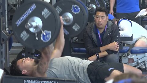Former Broncos workout for NFL scouts at Boise State's Pro Day
