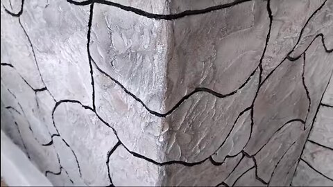 How to create a stone effect with mortar