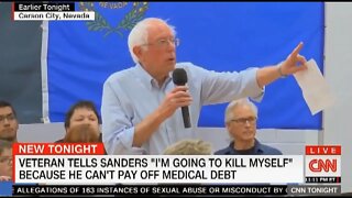 Bernie Talks A Veteran Out Of Suicide