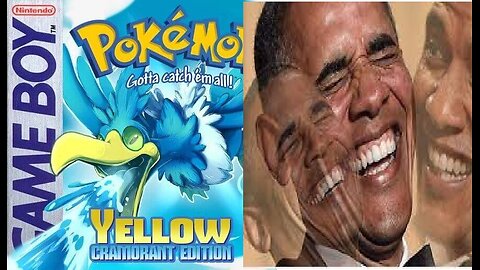 Pokemon YELLOW Cramorant - Obamna No Ukrainian Cranium CAH! CAH!