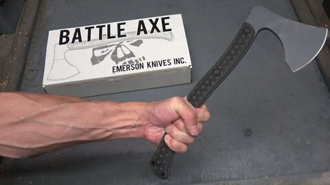 Emerson Battle Axe Unboxing And Overview