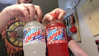 Mountain Dew Freedom Fusion and Star Spangled Splash Taste Test