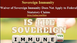 Sovereign Immunity