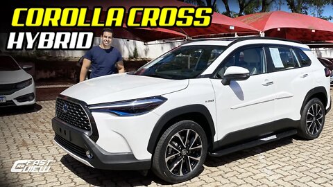 NOVO TOYOTA COROLLA CROSS XRX HYBRID 2022 EM DETALHES! MELHOR QUE COMPASS E VW TAOS? - Fast Car View