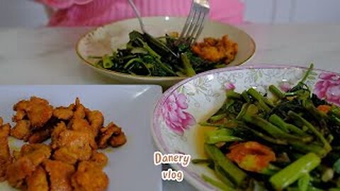 Vlog | Tumis Kerang Pedas, Tumis Kangkung , Ayam Pedas Barbeque