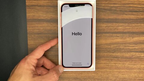 Unboxing and setup of new iPhone 12