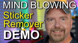 Mind-Blowing Demo of Sticker Remover - Duct Tape + Toilet Paper?