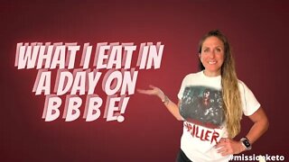 WHAT I EAT IN A DAY ON BBBE | OPENING SOME HAPPY MAIL | BEEF, BUTTER, BACON AND EGGS CHALLENGE