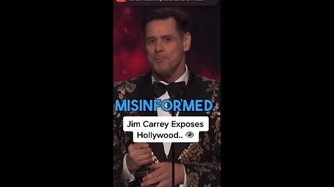Jim Carey Exposes Hollywood