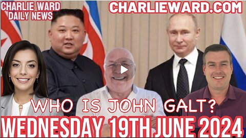 CHARLIE WARD DAILY NEWS BRIEF- PUTIN GOES TO North Korea. TY JGANON, SGANON