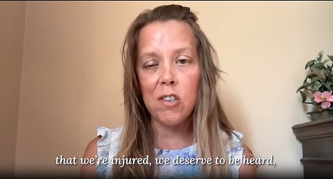 Carrie Sakamoto speaks out & fights for the vaccine injured