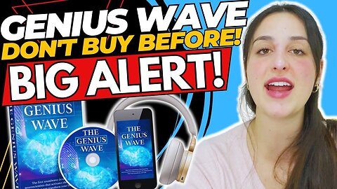 THE GENIUS WAVE ((❌BIG ALERT!⛔️))THE GENIUS WAVE REVIEW - GENIUS WAVE - The Genius Wave is it legit