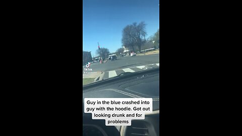 Drunk driver get into a fight