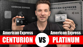 American Express Platinum vs Centurion | Which Amex Card Is Better?