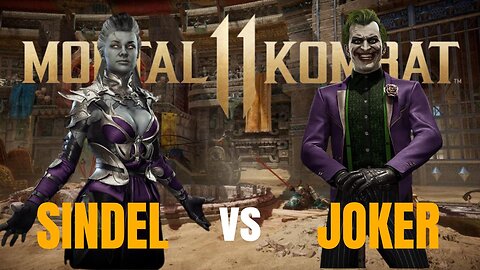 Sindel vs Joker - MK11 Spine-Chilling Showdown of Sonic Fury and Mayhem!