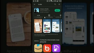 Baixar LIVROS grátis no KINDLE e CELULAR #shorts