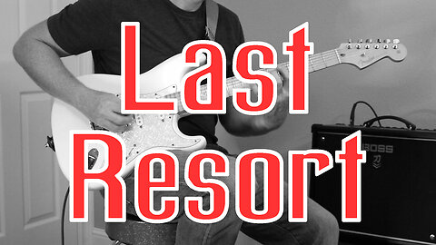 Papa Roach Last Resort Guitar Cover