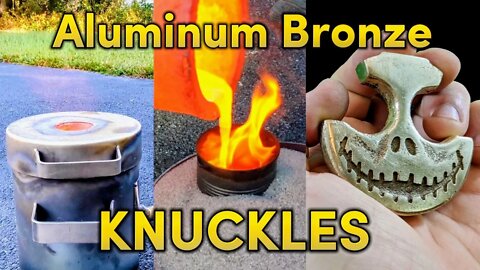 Home Made Bronze Knuckles -Not Brass (Skeleton knuckles) 💀💀