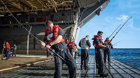 Do US Navy Ships Catch Fish To Feed The Crew?