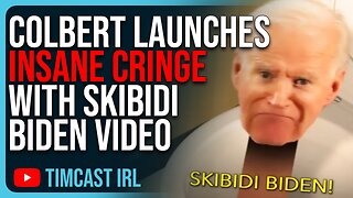 Steven Colbert Launches INSANE CRINGE With Skibidi Biden Video, Gen Z FURIOUS