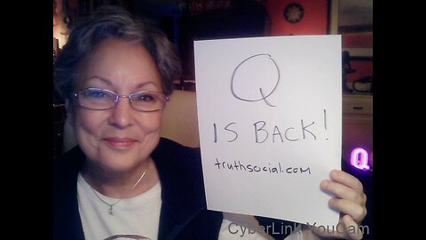 Q IS BACK! HE WILL CONFIRM THE GALACTICS